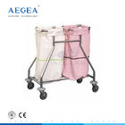 Bệnh viện AG-SS019 ss cơ sở phòng bệnh nhân mặc quần áo xe đẩy linen giặt