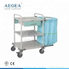 AG-SS017 Bộ khăn trải giường bệnh viện có thể di chuyển được với căn cứ vật liệu ss phòng sạch bẩn