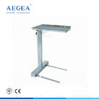 AG-SS008B CE ISO chiều cao điều chỉnh điều khiển bằng tay cụ phẫu thuật di động mayo tray đứng được sử dụng trong phòng mổ