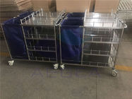 AG-SS010 vật liệu thép không gỉ linen bệnh viện giặt xe