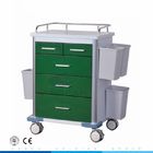 AG-GS002 bệnh viện đa chức năng màu xanh đậm được sử dụng xe đẩy xe đẩy y tế để bán