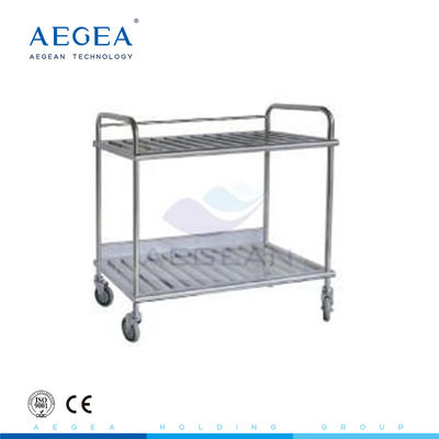 AG-SS036 Phòng mổ thép không gỉ dụng cụ phẫu thuật xe đẩy